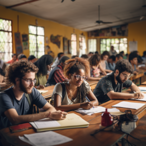 Aide mutuelle pendant les révisions du test TEF