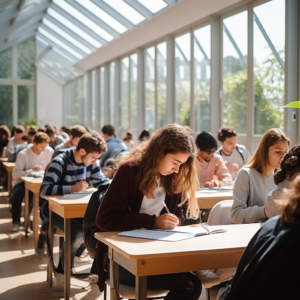 Ambiance lumineuse dans une salle de préparation